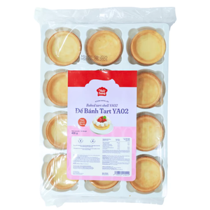 Manufacturer Wholesale Baked Tart OEM/ODM HALAL Bakery Dessert Frozen Baked Egg Tart Shell YA02 420G Sweet Supplier Good Price - Product Image 1