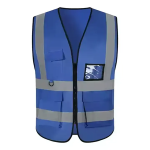 Chaleco de Seguridad de Alta Visibilidad NESTA SPORTS, Chaqueta Reflectante con Bolsillos para Construcción y Seguridad en el Trabajo - Product Image 4