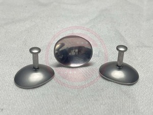 Protection oculaire pour chirurgie laser / boucliers laser oculaires avec poignée |   acier inoxydable ou bouclier intra-oculaire |   non-réfléchissant - Product Image 5