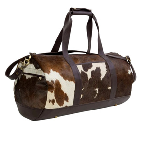 กระเป๋าเดินทางขนวัวแบบพับได้ ขนาดใหญ่ สำหรับเดินทางช่วงสุดสัปดาห์ เป็นมิตรกับสิ่งแวดล้อม รุ่นใหม่  รับสั่งทำพิเศษ - Product Image 2