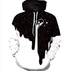 Ensemble de survêtement streetwear personnalisé avec strass, comprenant un sweat à capuche et un pantalon évasé, effet délavé et vieilli, coupe oversize, 2 pièces - Product Image 3