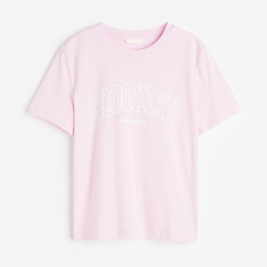 รับสั่งทำป้ายปักแบรนด์และป้ายเสื้อยืด คอกลม สีพื้น สำหรับผู้ชายและผู้หญิง เสื้อยืดผู้หญิง - Product Image 1