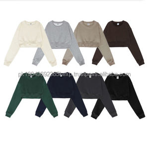 Sudaderas con capucha de algodón con logotipo personalizado para mujer, ropa para correr, Sudadera con capucha de gran tamaño en blanco, Jersey unisex, sudadera para mujer - Product Image 1