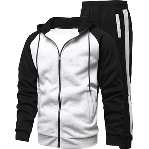 Conjuntos Deportivos de 2 Piezas para Hombre, Trajes Deportivos de Manga Larga, Trajes Deportivos con Cierre Completo - Product Image 3