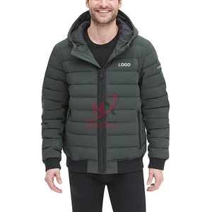 High Street Style personnalisé doudoune hiver col montant veste matelassée rembourrée bulle haute qualité thermique extérieur OEM Service - Product Image 1