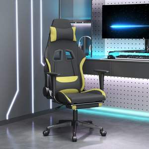 Silla Gaming Negra y Verde Claro - Product Image 1