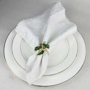 Ensemble d'anneaux de serviette réutilisables élégants, accessoires de table haut de gamme pour hôtels, restaurants et événements - Product Image 4