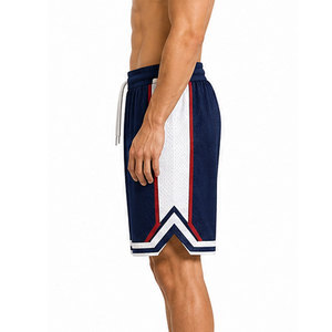 Custom Men's Solid Mesh <b>Athletic</b> Shorts with Premium Lightweight 100% Polyester Fabric Breathable & Quick Dry - Product Image 6