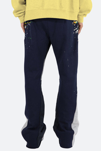 Pantalones acampanados para hombre con estilo moderno para conjuntos de moda, pantalones acampanados para hombre con cintura flexible - Product Image 4