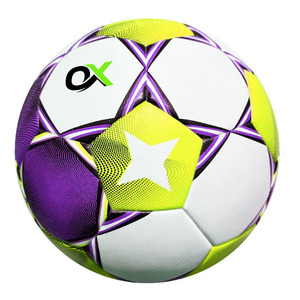 ลูกฟุตบอลเย็บติดด้วยความร้อนจาก Oxva Industries ผลิตจากวัสดุ PU และ PVC สำหรับการฝึกซ้อม ผลิตโดยผู้ผลิต - Product Image 5