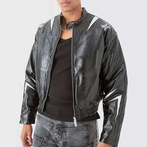 Veste en cuir d'hiver pour homme de haute qualité, design personnalisé, nouvelle conception, économique, imperméable, vêtements de sport respirants, veste en cuir - Product Image 1