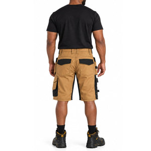 Pantalones Cortos de Trabajo de Alta Visibilidad para Hombre, Impermeables, Fluorescentes, Talla Grande, con Cinta Reflectante - Product Image 3