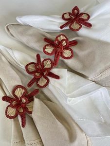 Handmade Bamboo Butterfly Napkin Ring Bohemian <b>Table</b> Decoration Home Use Irregular Shape 1 Piece - Product Image 5