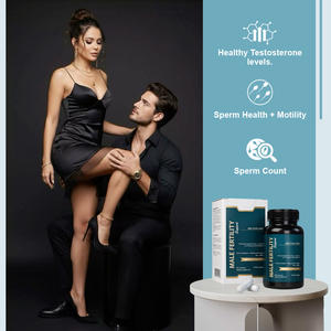 Cápsulas de Fertilidad Masculina de Fábrica OEM, Fórmula Nutricional, Cápsulas de Apoyo Masculino para el Bienestar Reproductivo Masculino - Product Image 4