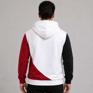 Sweat-shirt à capuche élégant pour homme, en polaire confortable, tissu durable, capuche réglable, poignets côtelés, idéal pour l'entraînement, les voyages en plein air - Product Image 2