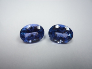 Pareja de Tanzanitas Facetadas Ovaladas de Calidad 3A, 2 Piezas, 20 Quilates, Piedras Preciosas Sueltas para Joyería Femenina y Regalos - Product Image 6