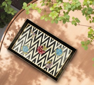 Bandeja Decorativa de Madera Esmaltada – Bandeja para Servir en Cocina y Hogar - Product Image 5
