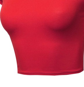 Wholesale Women's Premium Quality Crop <b>Top</b> Casual Style with Best Design <b>Top</b> Trending Front Logo Anti-Wrinkle Hot Sale - Product Image 2