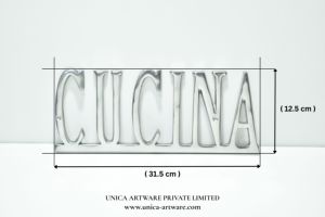 Panneau mural en aluminium de luxe le plus vendu, lettres métalliques personnalisées pour décoration murale artisanale, disponible à bon prix - Product Image 6
