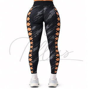 Leggings de Mujer de Alta Calidad con Diseño Moderno, Leggings Deportivos Ajustados de Cintura Alta con Efecto Push-Up para Fitness y Running - Product Image 4