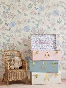 Modern Personalized Metal <b>Storage</b> Trunk <b>Box</b> Decorative Keepsake Chest with Lock and Horse Print Interior Design home decor - Product Image 1
