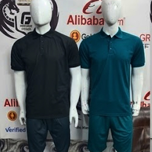 เสื้อโปโลนักเรียนผ้าคอตตอนเนื้อหนาแบบเรียบและแบบปักลายตามสั่ง - Product Image 3