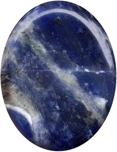 Piedra Azul de sodalita, cristal curativo tallado a mano - Product Image 1