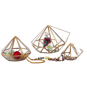 Terrarium เรขาคณิต,กล่องแก้วสำหรับกล่องเครื่องประดับขายส่ง,ปลูกหม้อ,ชาวไร่, - Product Image 1