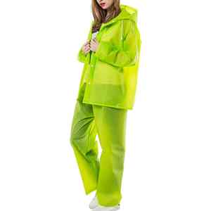 Chaqueta Impermeable para Senderismo con Capucha, Diseño Único, Cómoda, Elegante y Agradable al Tacto, Producto Increíble, Traje de Lluvia para Mujer - Product Image 4