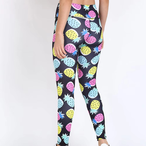 Floral Printed <b>Womens</b> Yoga <b>Leggings</b> High Waist Stretch Workout Pants Gym Fitness Activewear <b>For</b> Ladies - Product Image 4