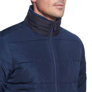 Chaqueta acolchada transpirable de color sólido para hombre, ropa de exterior, corte ajustado, chaqueta acolchada de invierno, nuevo estilo. - Product Image 3