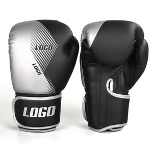 Gants de boxe en cuir artificiel PU personnalisables de qualité supérieure, rembourrage épais, fermeture à boucle et crochets pour l'entraînement, le sparring, la compétition en salle de sport - Product Image 3