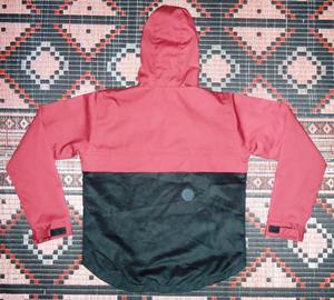 Chaqueta Cortavientos Unisex de Mezcla de Algodón con Media Cremallera, Estilo Retro Urbano, Cuello Alto, Bordado, Suave y Ligera para Primavera - Product Image 5