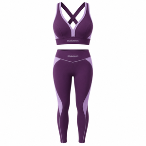 Conjuntos de Yoga Personalizables para Mujer, Alta Calidad a Precio Razonable, con Cintura Elástica Sólida, el Mejor Material, Diseña Tu Propio Estilo - Product Image 2