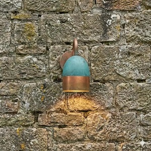 Brass Outdoor Wall Sconce Light Red/Golden Art Deco Pendant Indoor/Outdoor Home Decor for Diwali - Product Image 2
