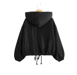 แจ็กเก็ตกันลมสำหรับผู้ชายเสื้อกันลมผ้าโพลีเอสเตอร์โอเวอร์ไซส์แฟชั่น2024ออกแบบโลโก้ได้ตามต้องการ - Product Image 2