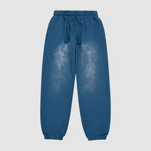 Pantalones Deportivos Casuales para Hombre, Cintura Elástica con Cordón, Joggers de Algodón para Otoño - Product Image 2