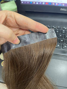 Extensions de cheveux lisses à clipser sans couture, 100% cheveux humains vietnamiens, plusieurs couleurs, fournisseur de premier plan - Product Image 5