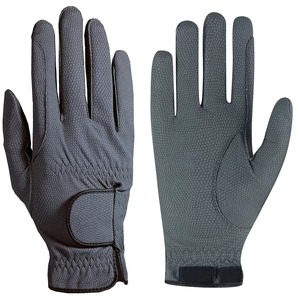 Guantes de equitación de piel de cabra 100% de alta calidad, guantes de ciclismo personalizados, guantes de cuero de dedo completo - Product Image 1