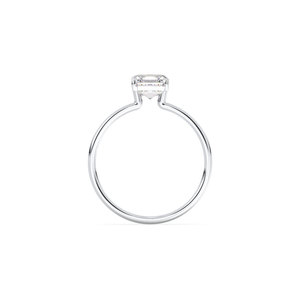 Bague de Fiançailles REYES sur Mesure avec Diamant de Laboratoire CVD Taille Asscher de 1,12 Carat, Or Massif 14K, Certifiée IGI - Product Image 6