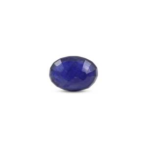 Loose 7.2 Carat Royal Blue Sapphire Gemstone-6mm Height Synthetic Stone for Fine Jewelry - Product Image 2