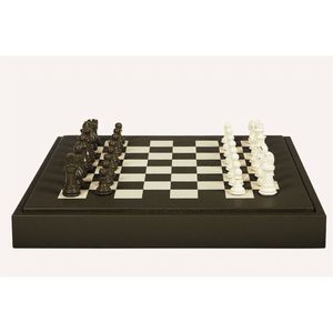 Luxury Leather <b>Chess</b> <b>Set</b> Premium Wooden <b>Board</b> High End Magnetic <b>Chess</b> Pieces <b>Set</b> Classic <b>Board</b> Game for Corporate Gift <b>Chess</b> <b>Set</b> - Product Image 1