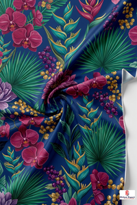 Tela de Poliéster Tana Suave con Estampado Digital, Material Textil de Diseño Personalizado para la Fabricación de Prendas de Vestir - Product Image 5