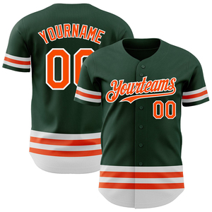 Camisetas de Béisbol de Alto Rendimiento Personalizadas por Sublimación, Ropa Deportiva para Equipos, Camisetas de Manga Corta con Botones Completos y Cuello en V, Proveedor OEM - Product Image 1