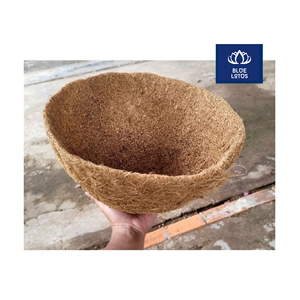 LISTO PARA ENVIAR Maceta de Fibra de Coco Ecológica, Segura y Limpia, Fibra de Coco Pura, Artículo Biológico Ideal para Cultivo de Raíces y Plantación de Flores, Venta Directa - Product Image 1