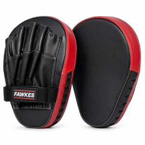 Fawkes Boxing Target <b>Pads</b> Cowhide Leather Durable Training Gear <b>Cheap</b> Price Wholesale Rate Breathable Custom Comfortable & Soft - Product Image 6