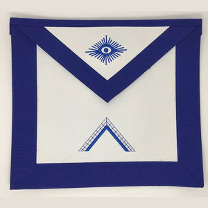 ผ้ากันเปื้อนมาสเตอร์เมสันบลูลอดจ์คุณภาพสูงสั่งทำพิเศษปี 2026 พร้อมดีไซน์หนังแกะ G-Lambskin แบบกำหนดเอง - Product Image 5