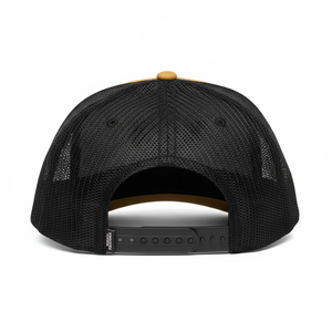 Gorra de béisbol OEM 2026 con logotipo bordado personalizado, gorra trucker de malla naranja y negra con bordado 3D, venta al por mayor - Product Image 3
