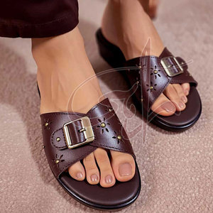 Sandalias Ligeras para Mujer con Amortiguación de Aire, Estilo Slip-On para Exteriores - Nueva Llegada, Marca Privada Personalizable - Product Image 6