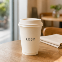Vasos de Papel para Café al por Mayor, Vasos Impresos para Llevar para Cadenas de Restaurantes, Compradores de Envases de Bebidas en EE. UU.